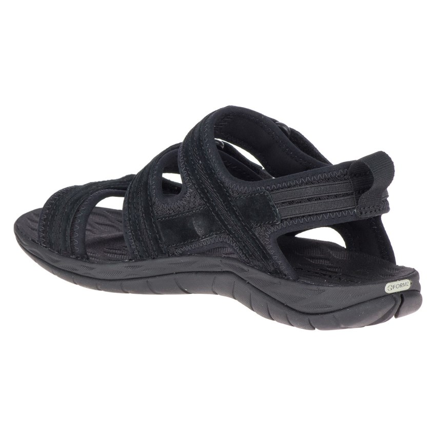 Sandales Merrell Siren 2 Strap Noir Femme | L.Q.YJQA